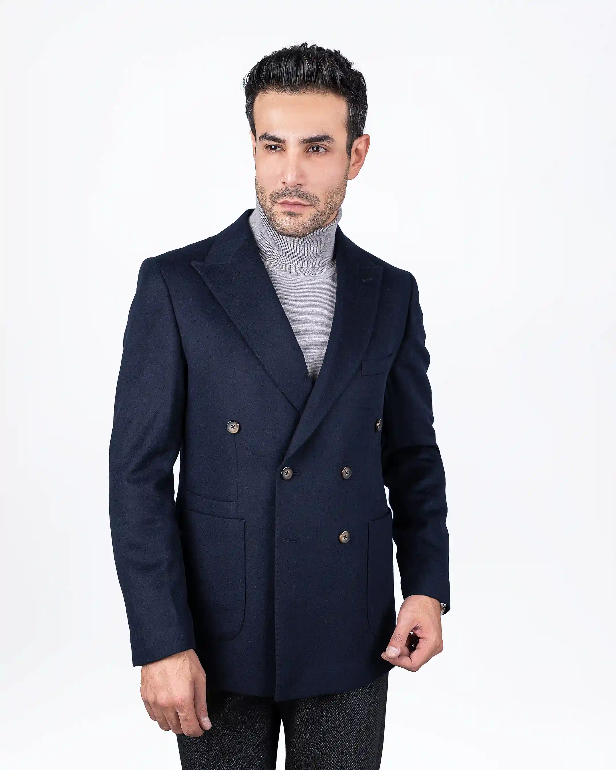 کت تک دبل برست پشم