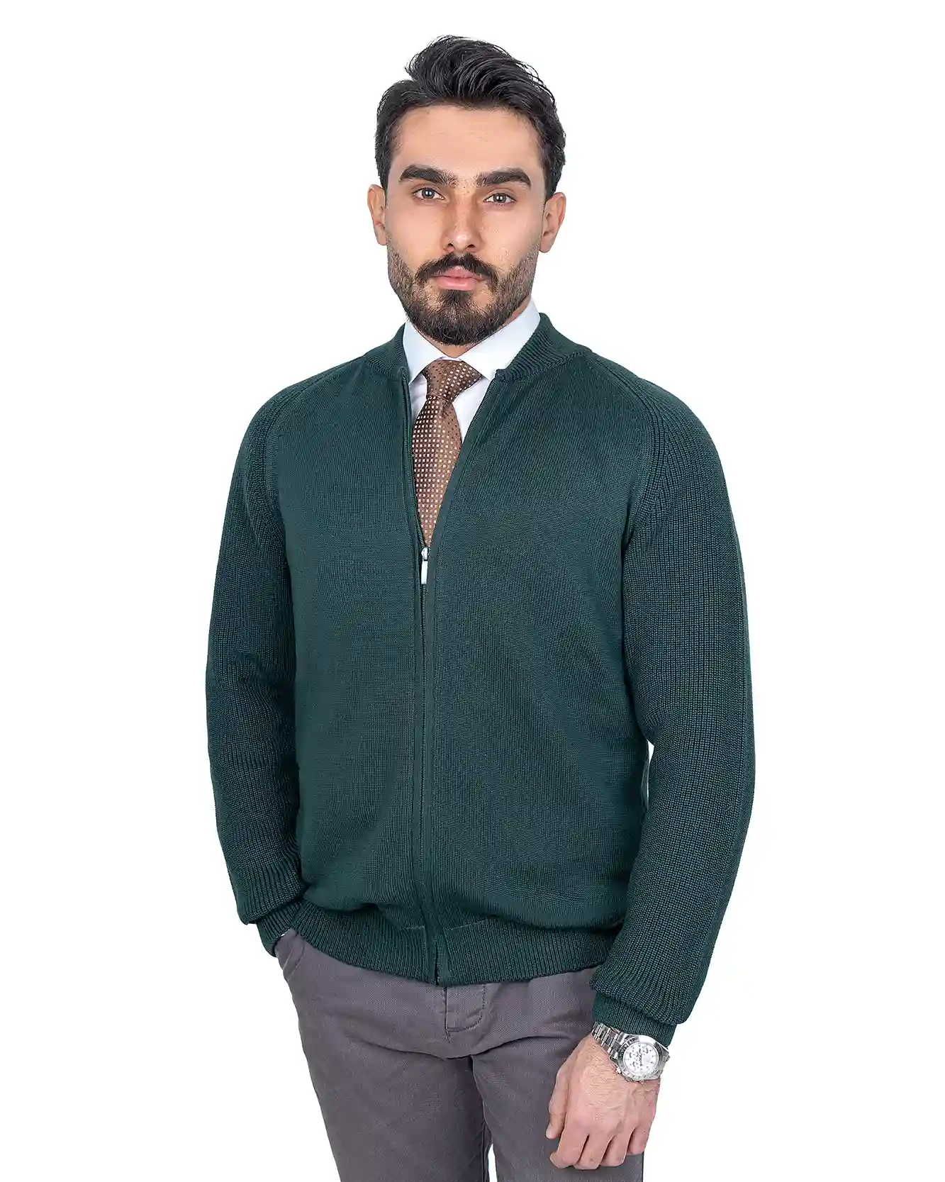 سویشرت آستین بافت