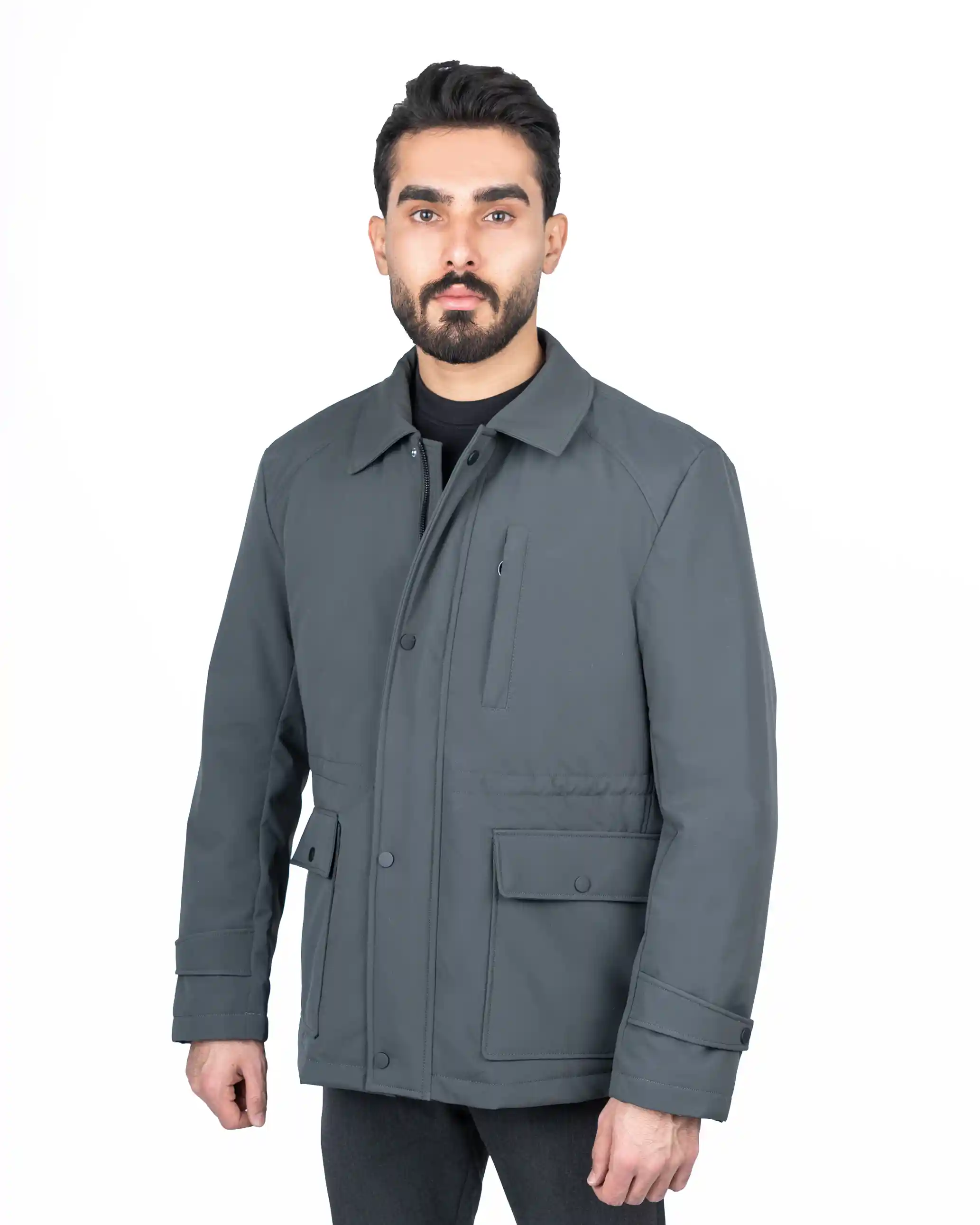 کاپشن دوجیب پاکتی