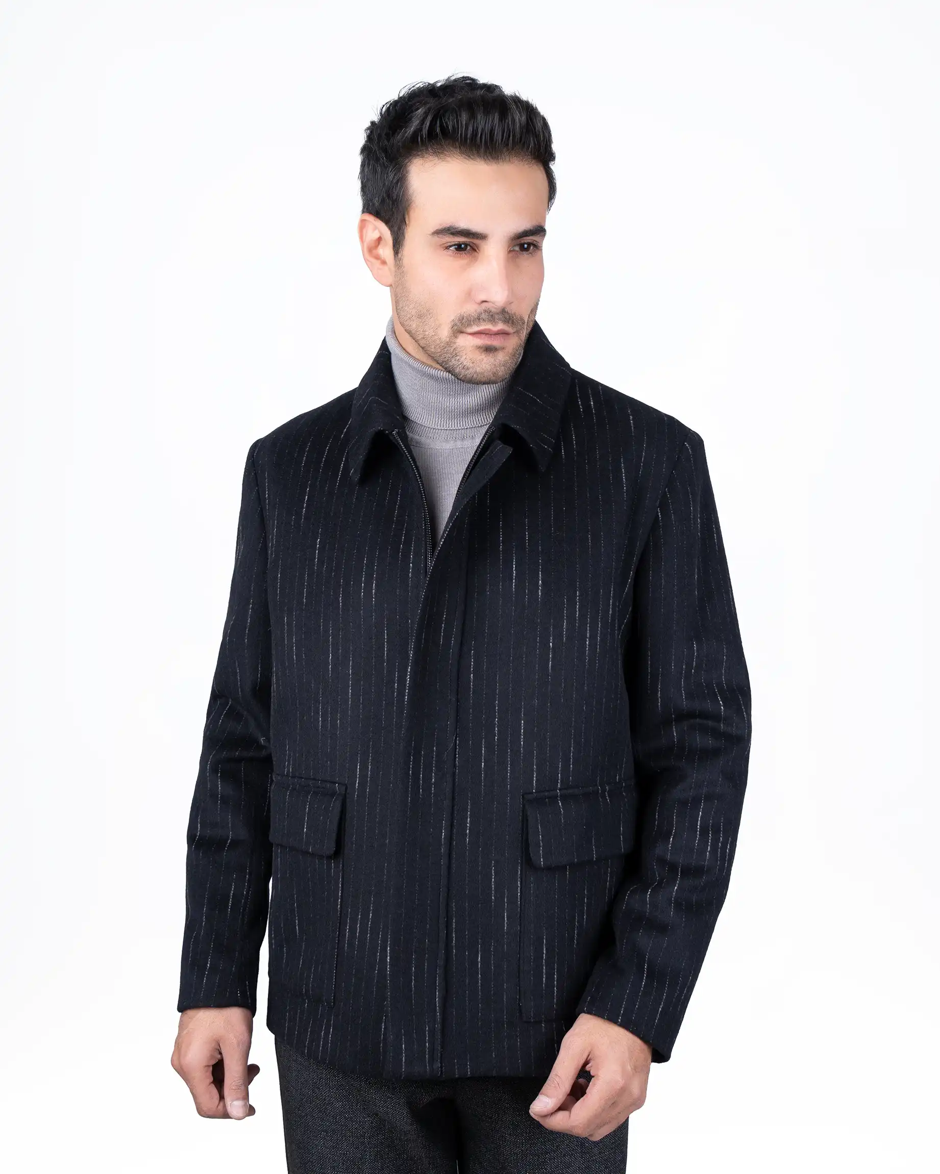 پالتو کتی خط دار RADISON