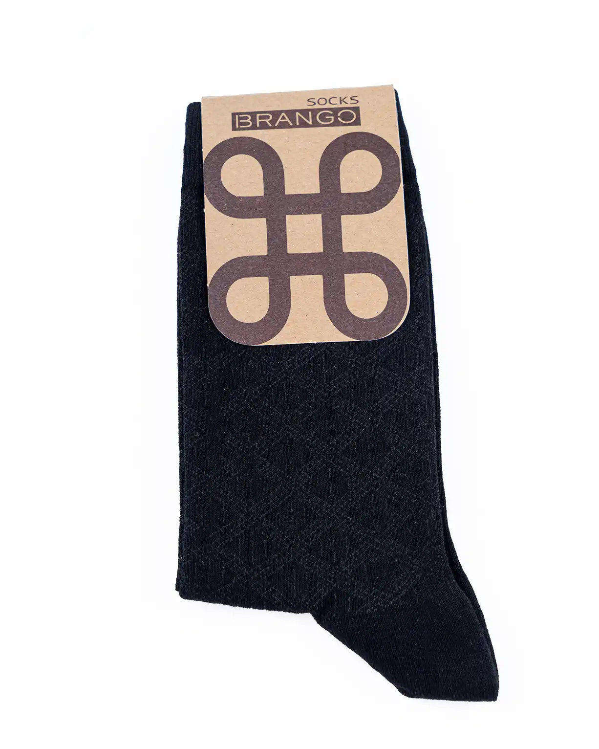 جوراب ساق دار طرح لوزی 