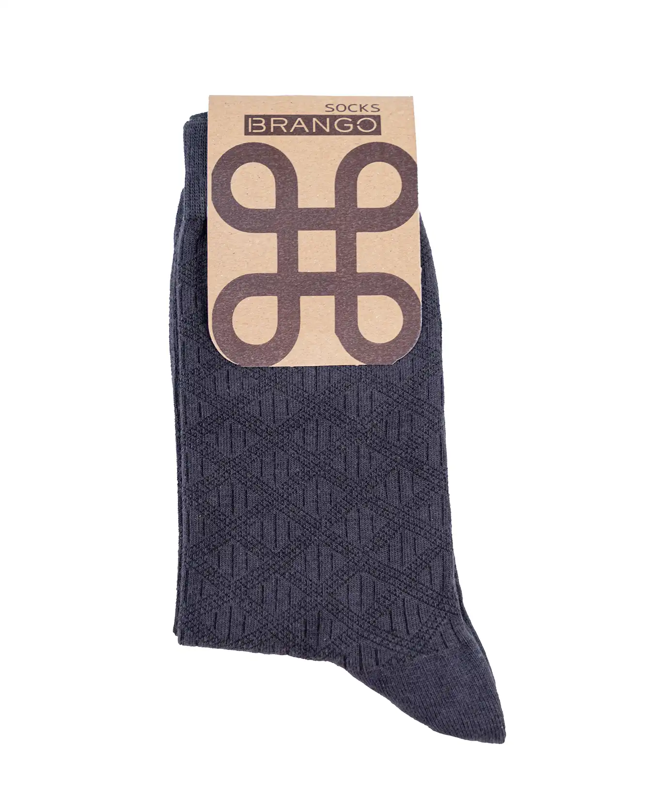 جوراب ساق دار طرح لوزی 