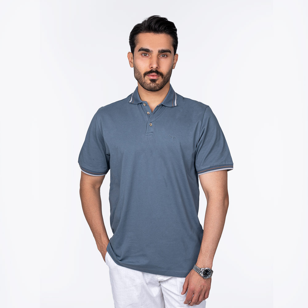 پولوشرت دکمه دار یقه خط دار